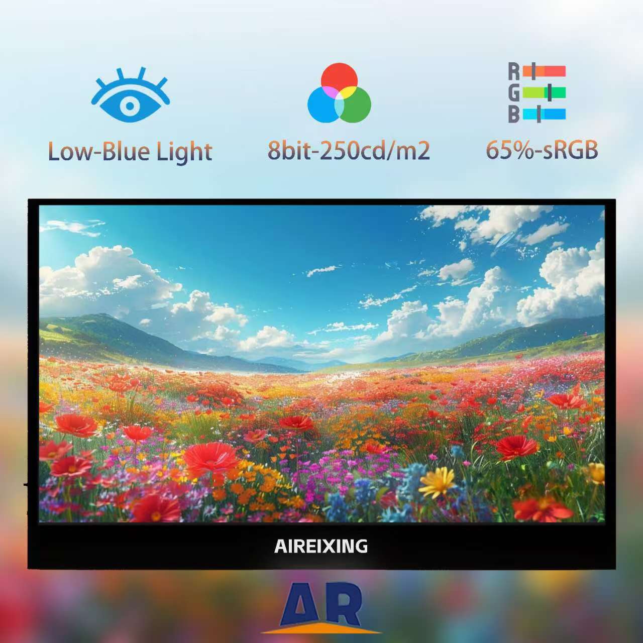 11.6" Portable Monitor 1080P FHD IPS Panel second screen for Laptop Mac Xbox PS4/5 Switch Display Type-c interface