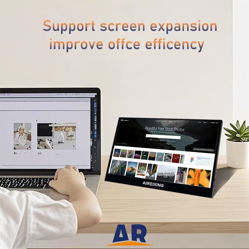 11.6" Portable Monitor 1080P FHD IPS Panel second screen for Laptop Mac Xbox PS4/5 Switch Display Type-c interface