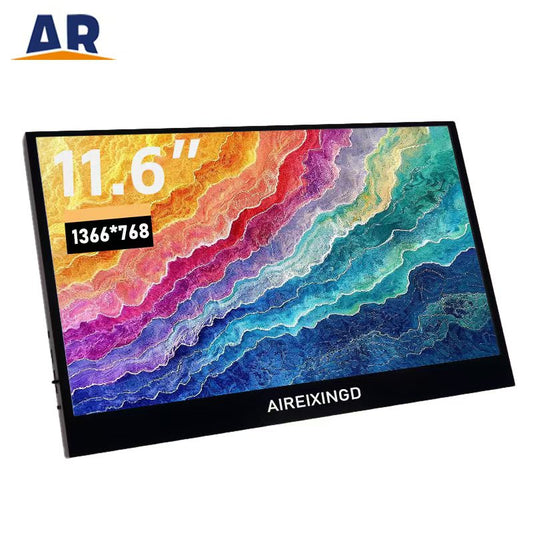 11.6“ Portable Monitor 768P LED Gaming Extended Display Laptop Second Screen For Switch/PS4/Xbox/Raspberry Pi/HDMI-Compatible